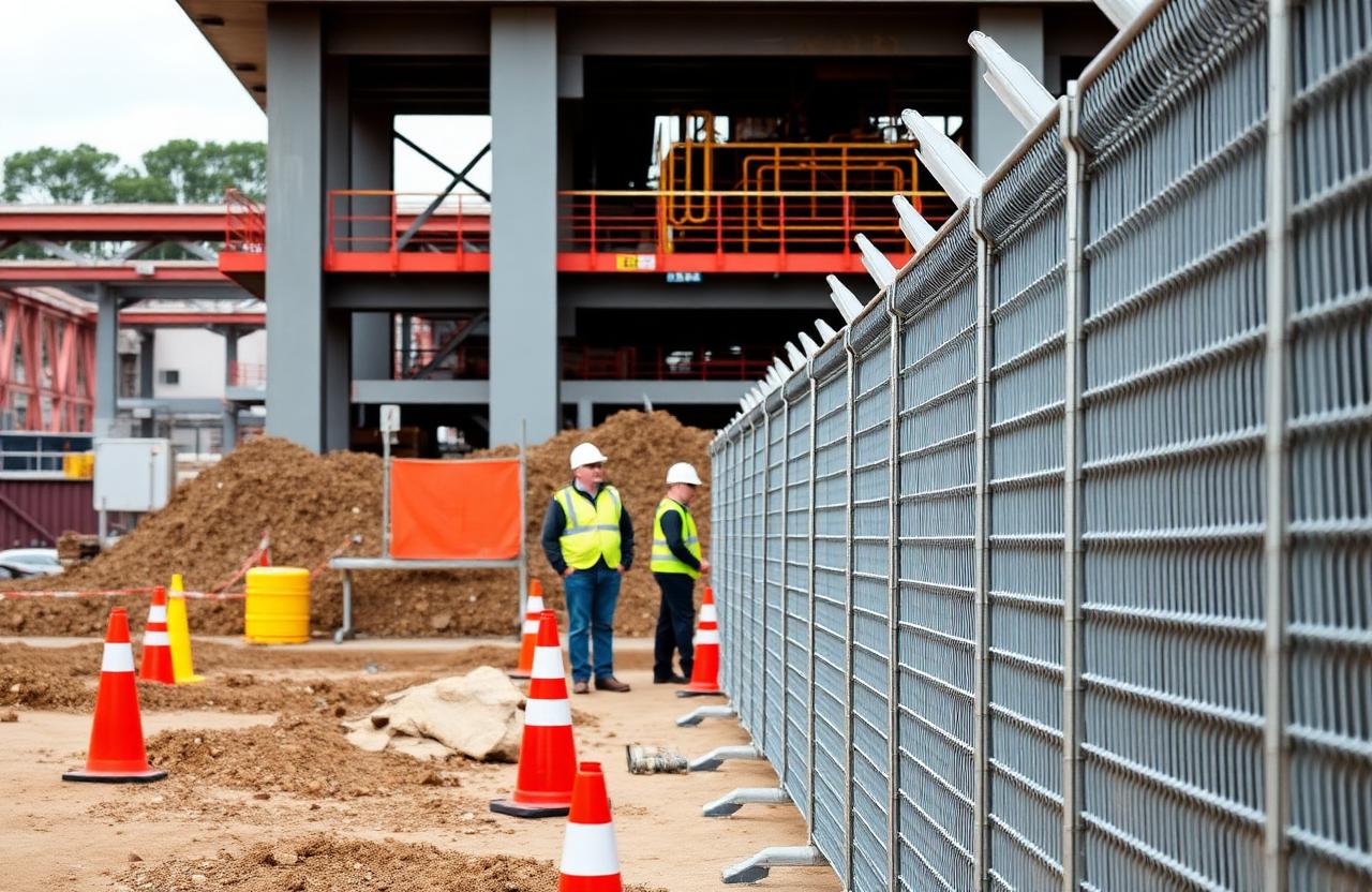 Civil Infrastructure Hoarding — Government fencing project