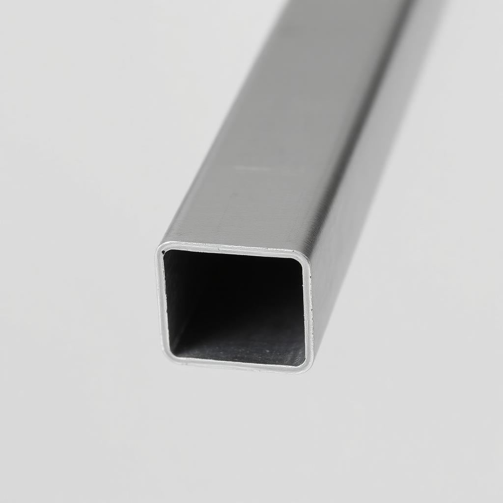 Galvanised RHS rectangular hollow section steel close-up showing finish and profile