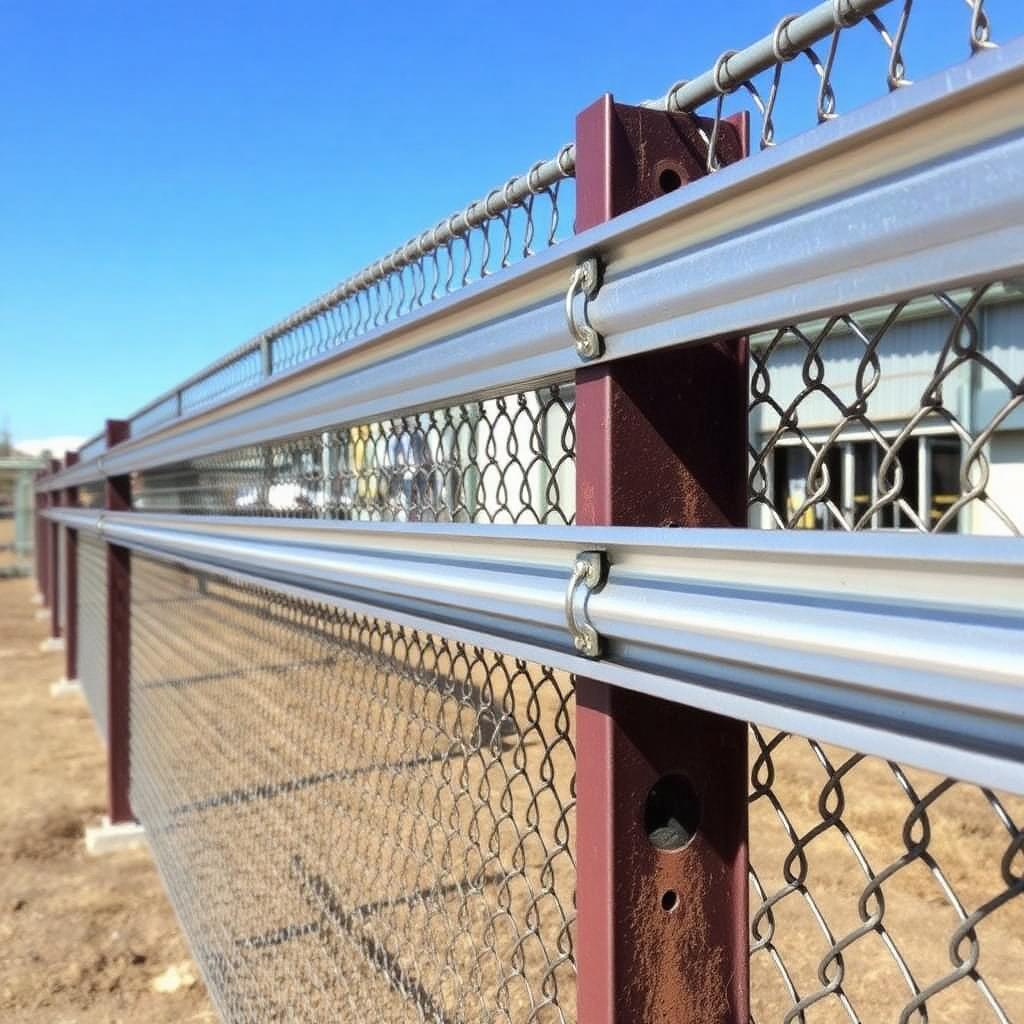 Galvanised RHS rectangular hollow section steel installed on an Australian project